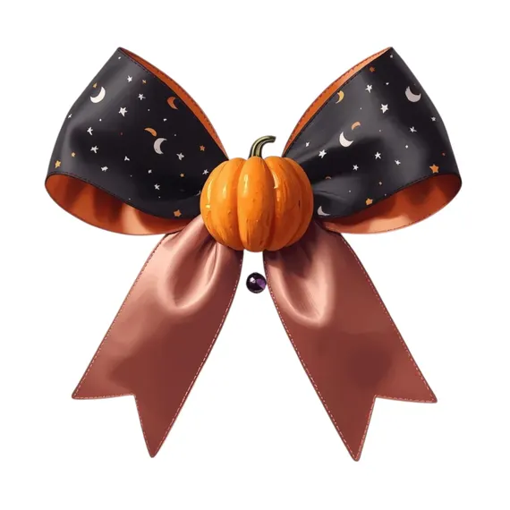 Halloween Skull Bow Clipart β view 6 β watercolor clipart transparent PNG instant download