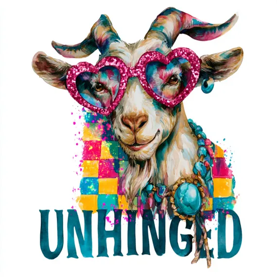 18 Sassy Goat Clipart Png β watercolor clipart transparent PNG instant download
