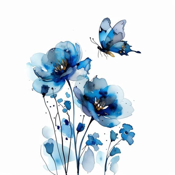 Hand β view 2 β watercolor clipart transparent PNG instant download