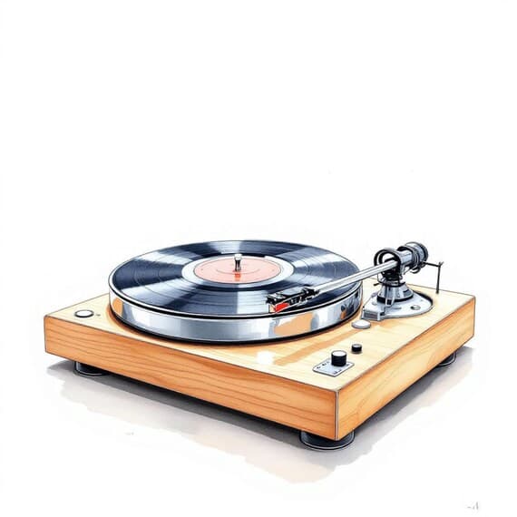 18 Vintage Music Players Clipart β view 6 β watercolor clipart transparent PNG instant download