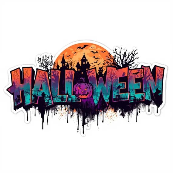 15 Whimsical Halloween Clipart PNG β view 6 β watercolor clipart transparent PNG instant download