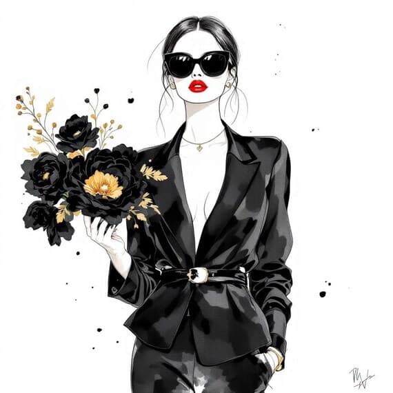 Watercolor Woman Clipart β view 2 β watercolor clipart transparent PNG instant download