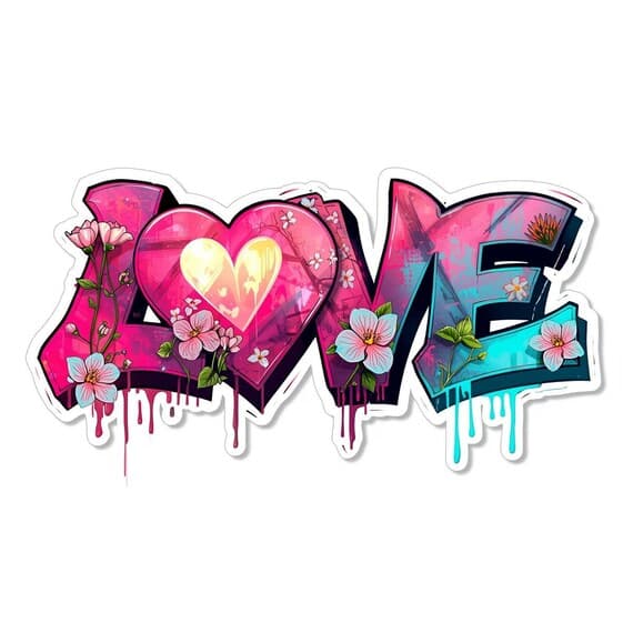 Love Double Exposure Art , 20 Graffiti Sublimation , Romantic Street D — view 5 — watercolor clipart transparent PNG instant download